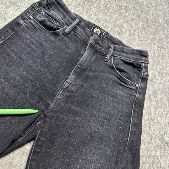 Mother High Waisted Looker Ankle Encounters at Night Slim Black Jeans - Size 25 - Picture 7 of 16